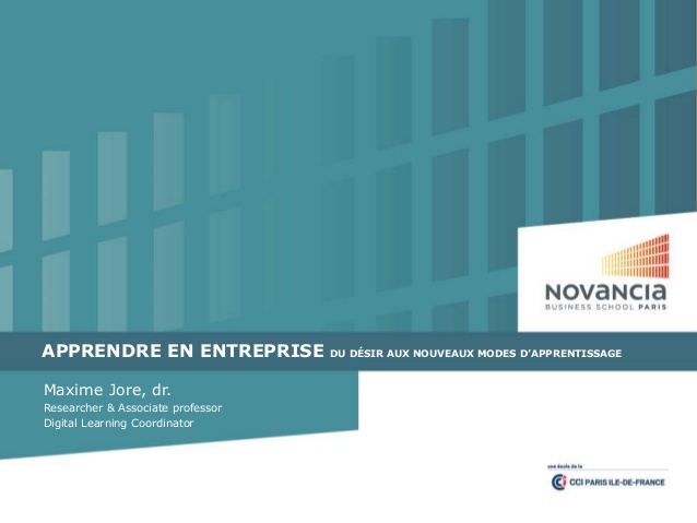 Apprendre en entreprise : du désir aux nouveaux modes d’apprentissage