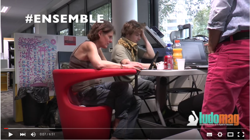 Capture d’écran 2015-11-08 à 13.20.59 Le Hackathon pédagogique du C2E 2015 à Poitiers aujourd’hui en vidéo !