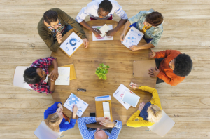 Group of Multiethnic Business People in Meeting