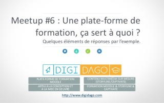 Illustration de l'article : Meetup E-learning Lyon #6 : une plate-forme de formation, ça sert à quoi ?