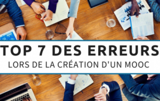Illustration de l'article : TOP 7 des erreurs à ne pas faire lors de la création d'un MOOC - Blog Neodemia