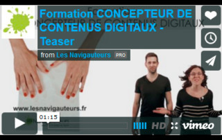 Illustration de l'article : Formation Concepteur de contenus digitaux
