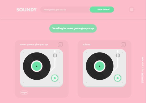 Soundy, le Giphy des sons – Blog du Modérateur