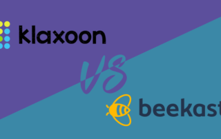 Illustration de l'article : Le match Klaxoon Vs Beekast — Formation et nouvelles technologies