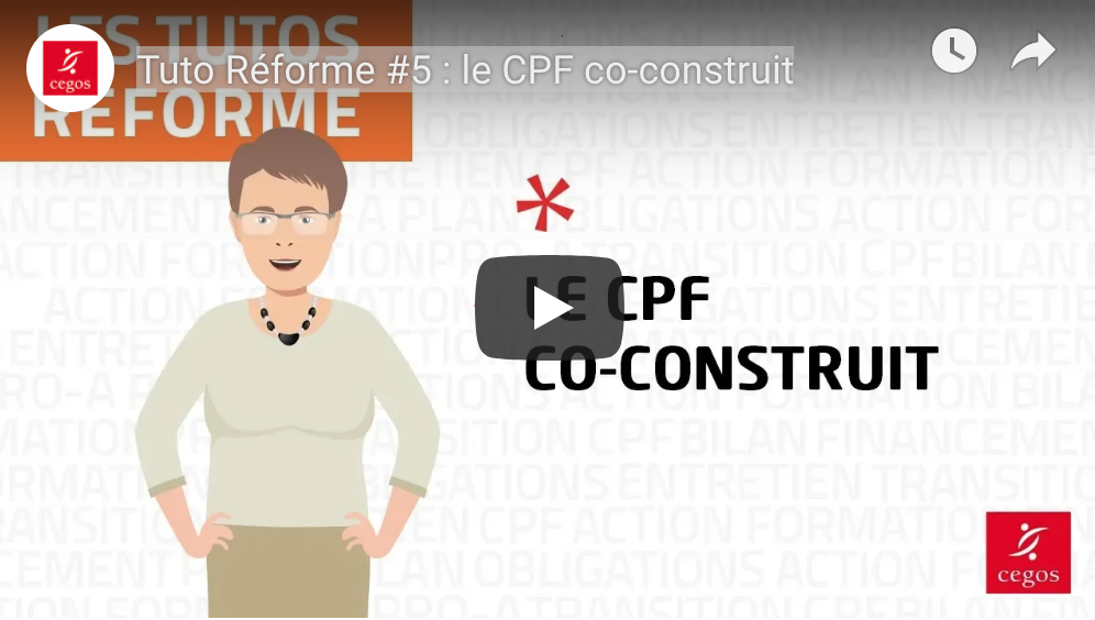 Tuto Réforme #5 : le CPF, objet de co-investissement ? — Blog de la formation professionnelle et continue