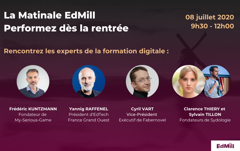 ☕ La Matinale EdMill : Performez dès la rentrée