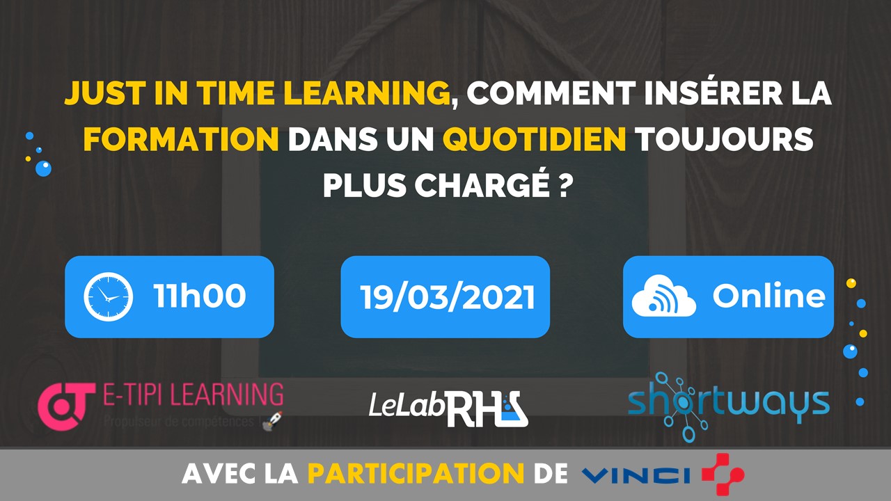 Webinar Table Ronde – Insérer la formation dans le flux de travail ?