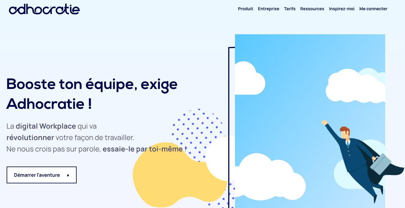 Adhocratie. Une bonne solution tout-en-un pour le travail collaboratif — Outils Collaboratifs