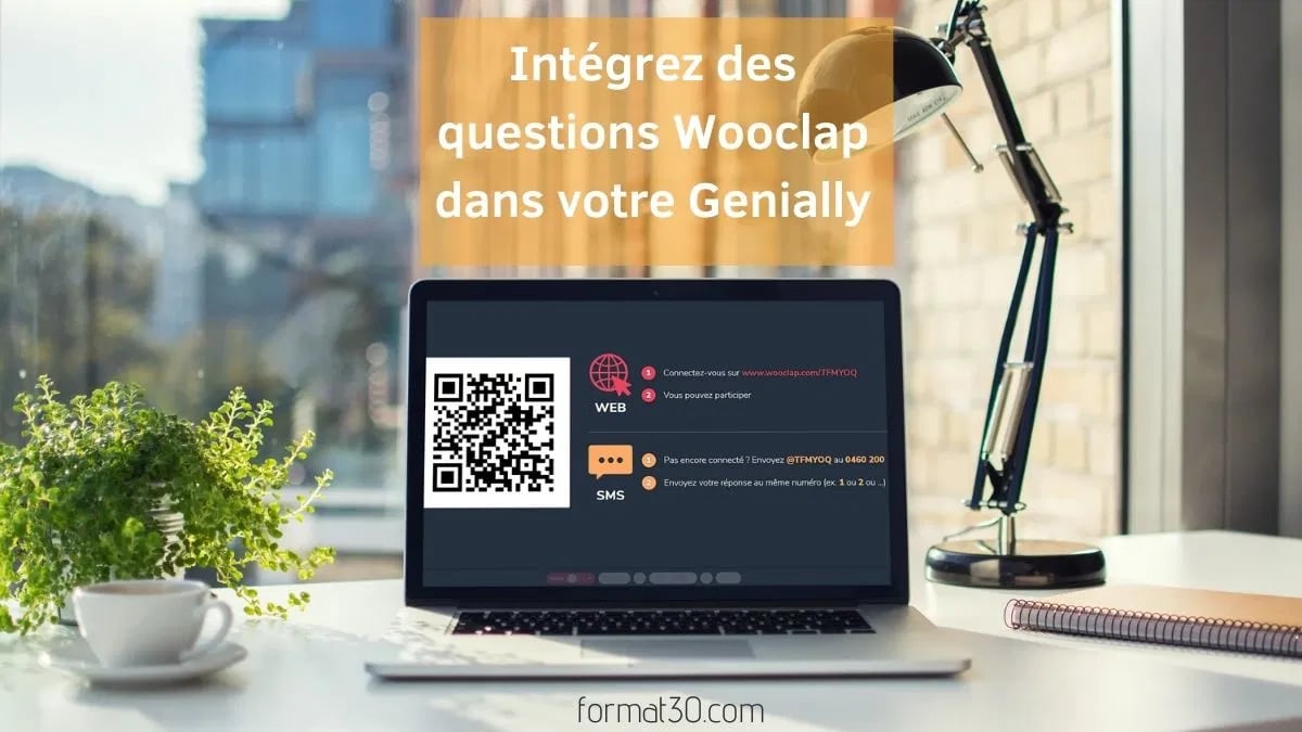 Intégrer des questions Wooclap dans Genially — Formation 3.0