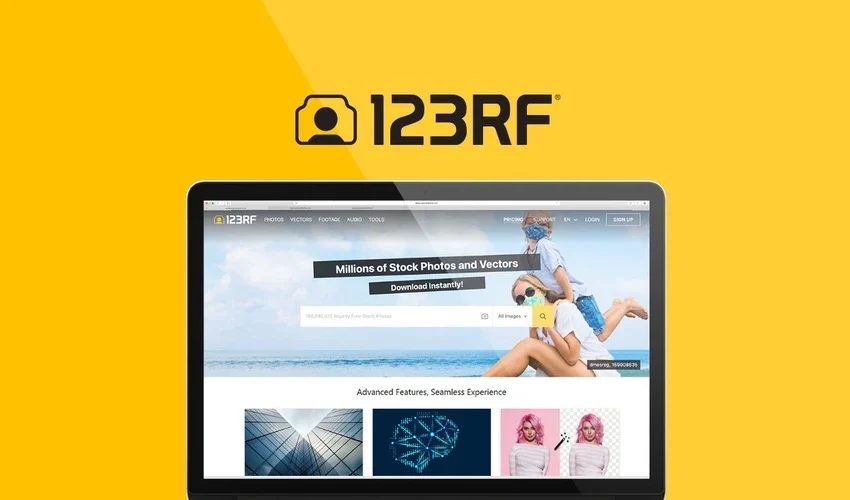 123RF : une banque d’images, d’illustrations, de vidéos et de musiques libres de droits — Siècle Digital