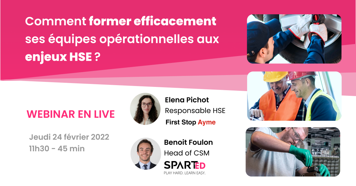 [WEBINAR] Comment former efficacement vos équipes aux enjeux HSE ?