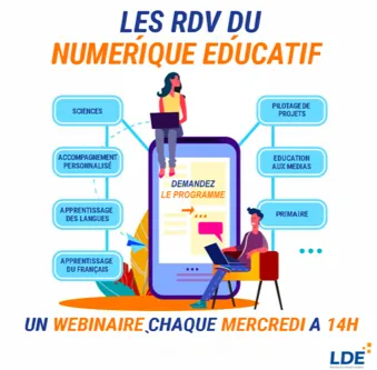 Liberté pédagogique et nouveaux usages numériques : les RDV du numérique éducatif avec LDE — Outils TICE