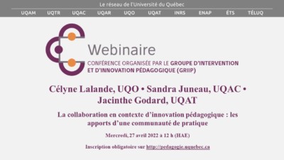 la-collaboration-en-contexte-dinnovation-pedagogique-les-apports-dune-communaute-de-pratique-uquebec