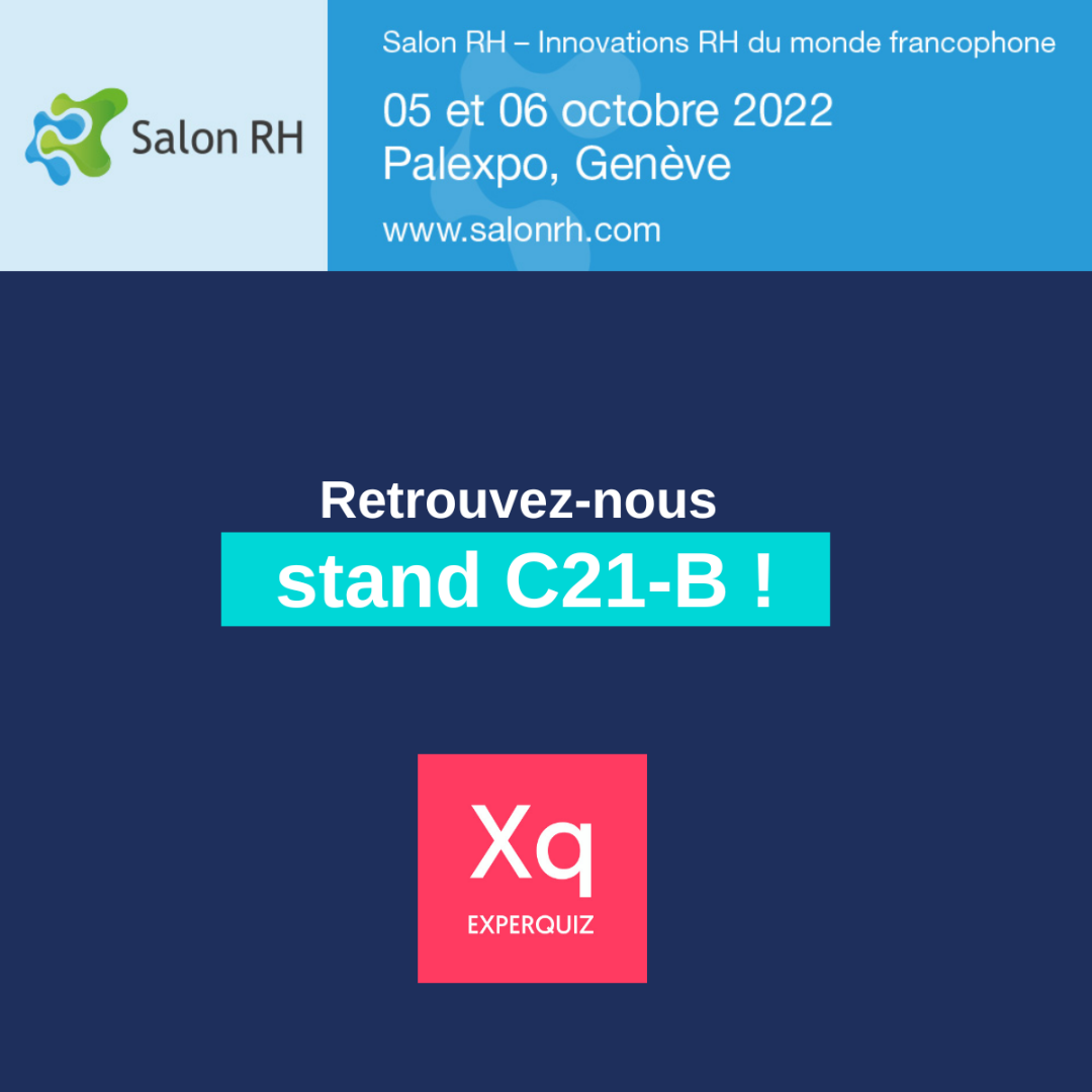 ExperQuiz sera présent au Salon RH de Genève les 5 et 6 octobre !