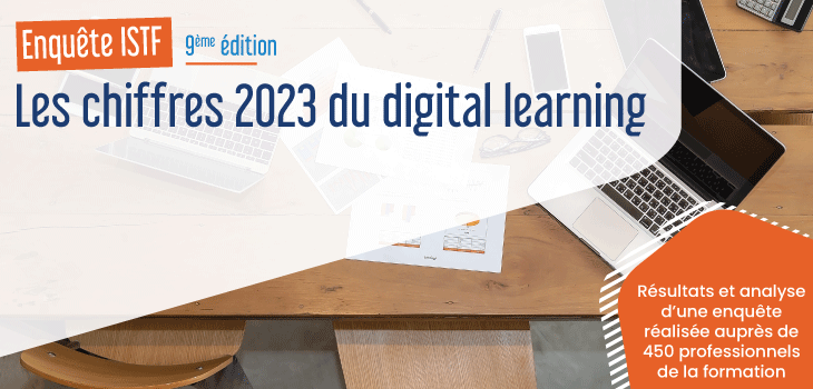 Baromètre : les chiffres 2023 du digital learning — ISTF