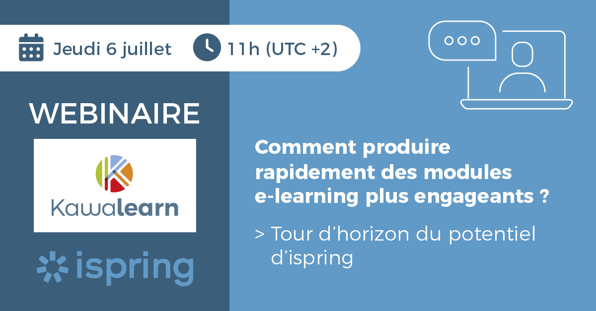 [Webinaire] Comment produire rapidement des modules e-learning plus engageants ?