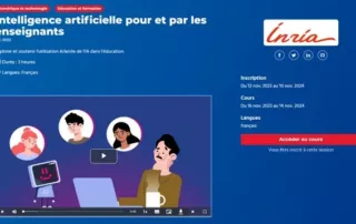 Illustration de l'article : MOOC Intelligence artificielle pour et par les enseignants