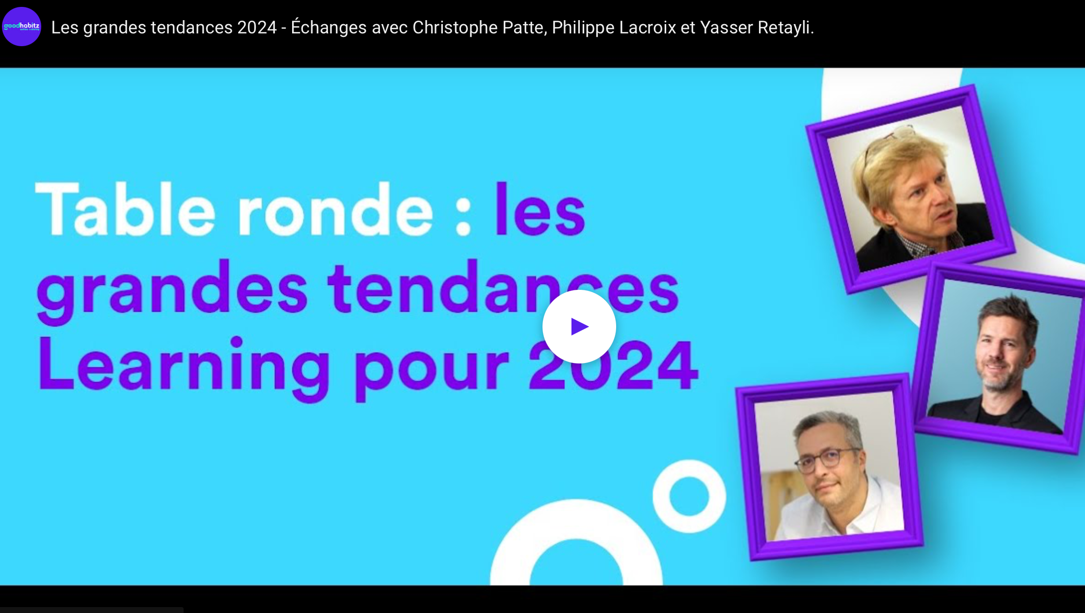 Les grandes tendances Learning 2024