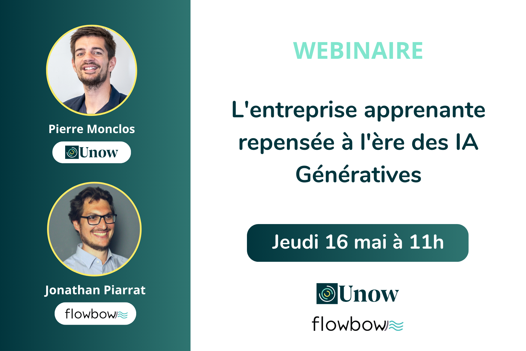 WEBINAIRE – « L’entreprise apprenante repensée à l’ère des IA Génératives »