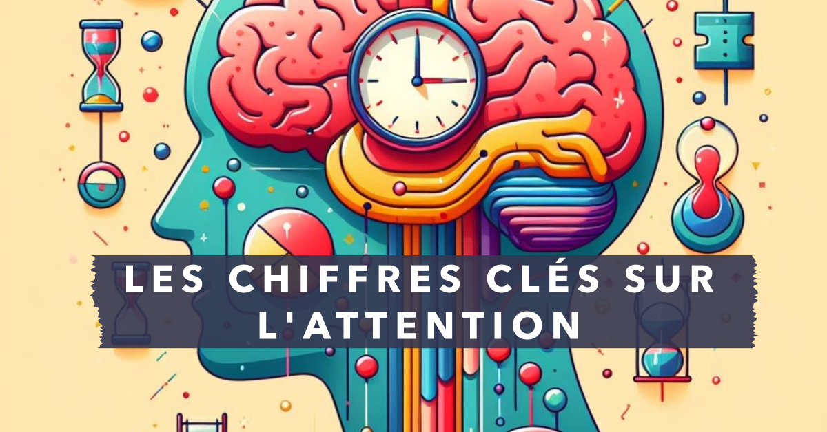 Les chiffres clés sur la durée de l’attention de 7 à 85 ans