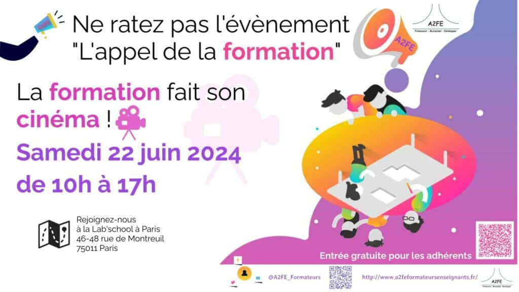 A2FE : La formation fait son cinéma !