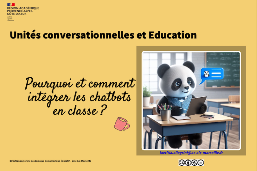 Chatbots : pourquoi et comment les intégrer en classe ?