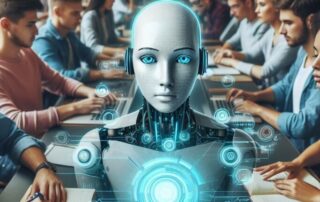 Illustration de l'article : Créer des outils de révision à l'aide des intelligences artificielles génératives