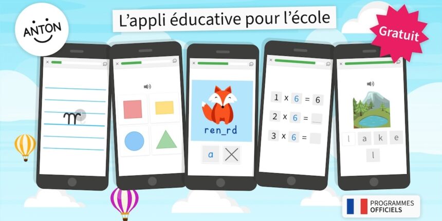 ANTON : l’appli éducative gratuite pensée pour les enseignants et les élèves