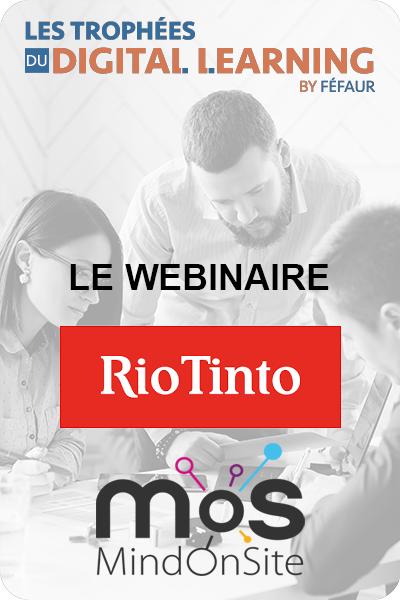 Un Trophée = Un Webinaire : Rio Tinto et MOS MindOnSite dévoilent leur projet Lauréat