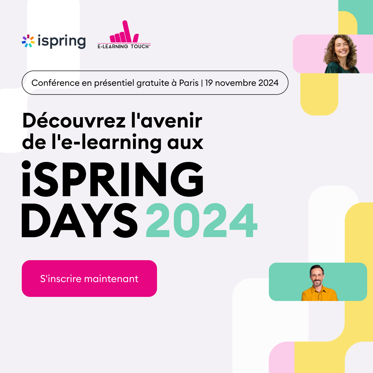 Participez à la conférence e-learning NextGen : iSpring Days 2024 !