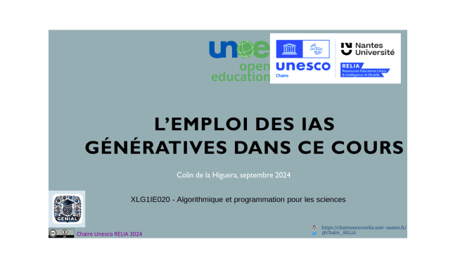 Les IA génératives…et si on en parlait avec les étudiant·es ?