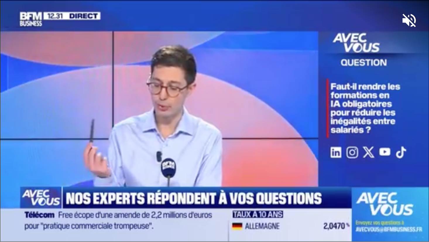 Faut-il rendre obligatoire les formations en IA pour réduire les inégalités entre salariés ?