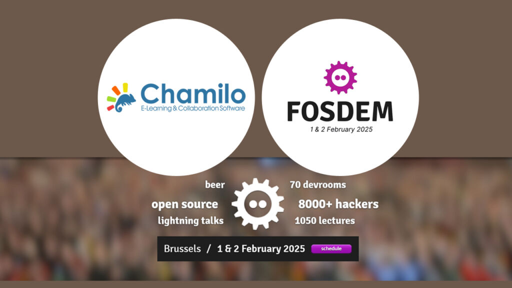 Chamilo LMS au FOSDEM 2025 