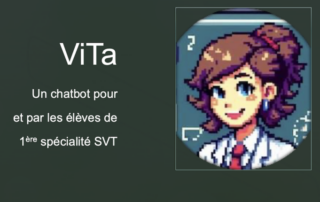 Illustration de l'article : ViTa : un chatbot pédagogique co-construit par et pour les élèves