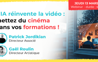 Webinar Speedernet - L'IA réinvente la vidéo : mettez du cinéma dans vos formations !