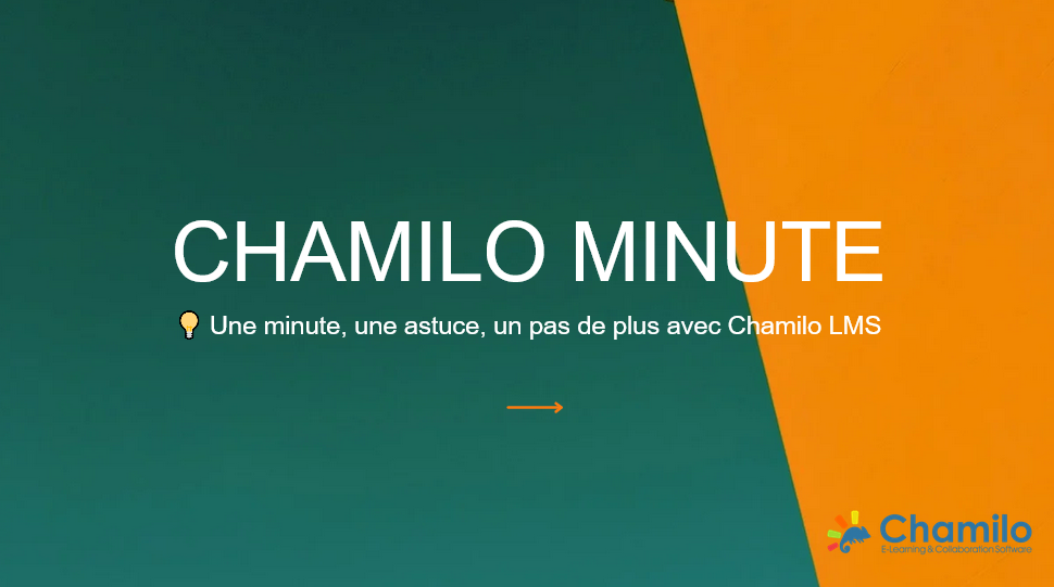 Chamilo Minute Couverture Youtube Chamilo Minute : des tutoriels vidéo d’1 minute pour maîtriser Chamilo LMS rapidement