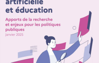 Illustration de l'article : Intelligence Artificielle et Éducation : IA Synthèse des Apports de la Recherche et Enjeux pour les Politiques Publiques