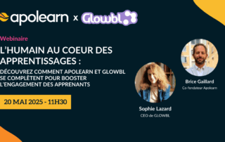Apolearn LMS et glowbl pour booster l'engagement de vos apprenants