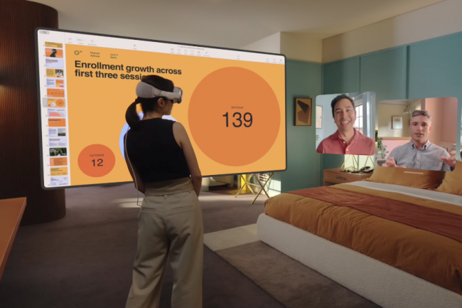 Le Vision Pro d’Apple pourrait contribuer à optimiser les budgets de formation