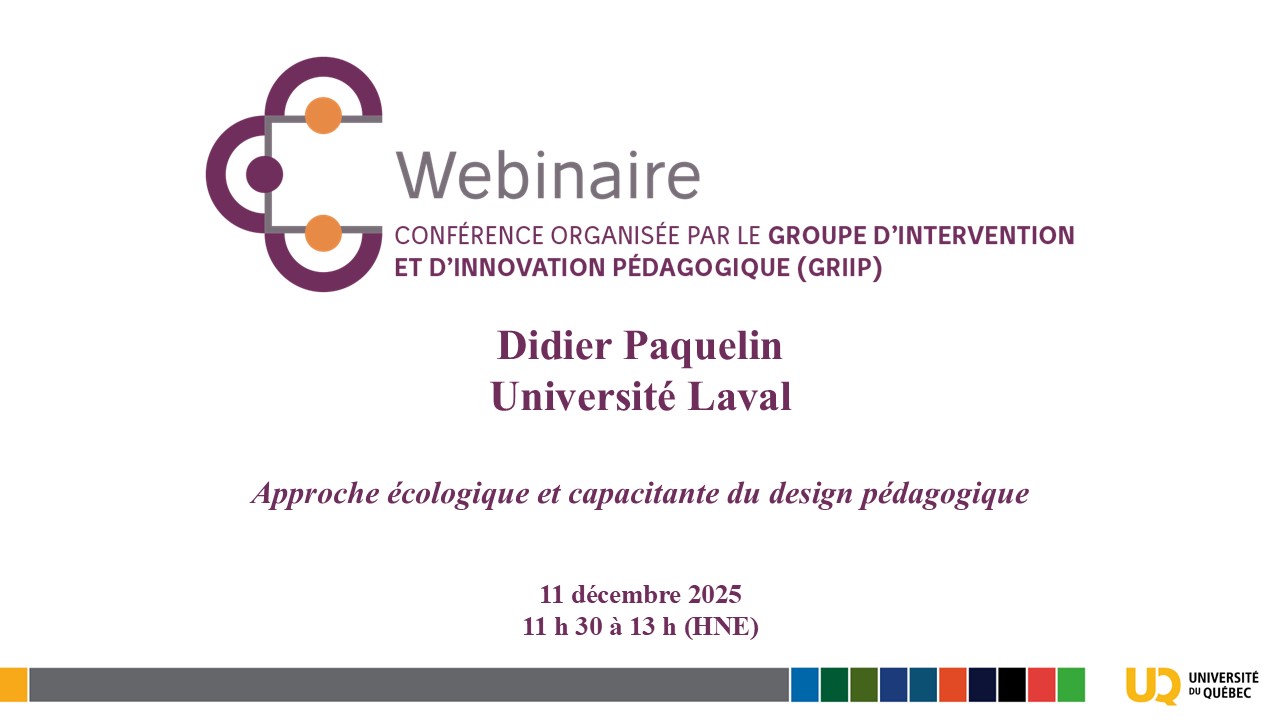 Approche écologique et capacitante du design pédagogique