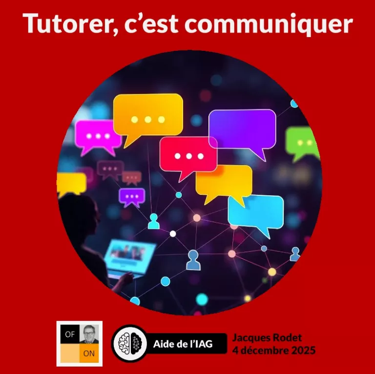 Toute intervention tutorale est un acte de communication…