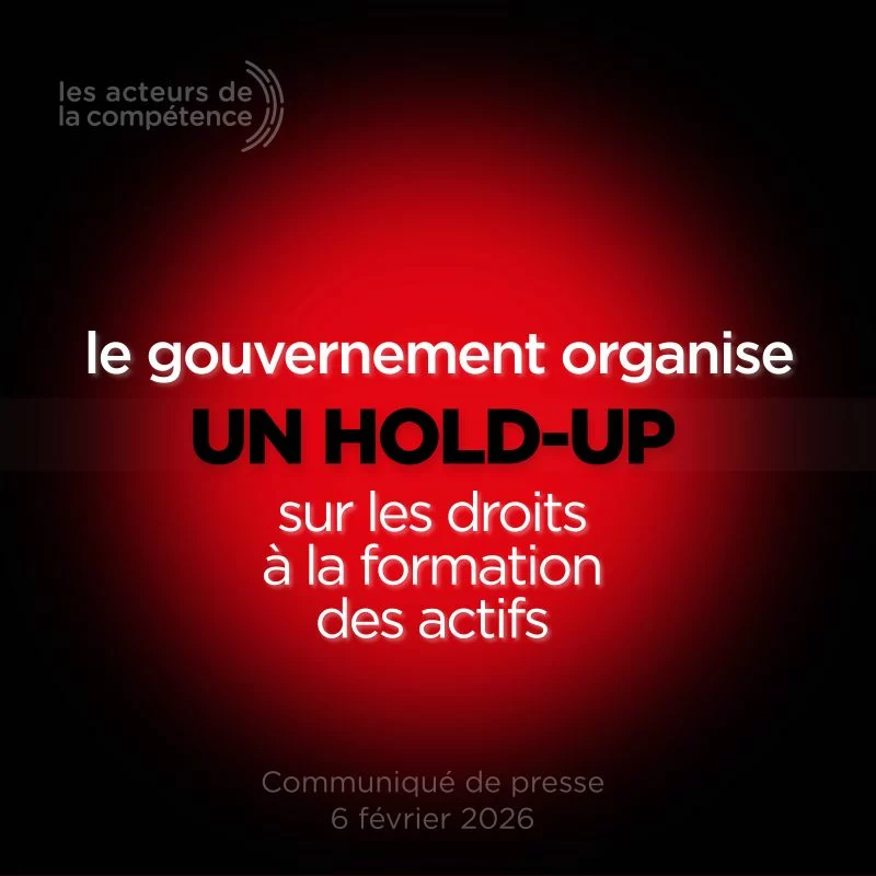 Hold up dans la formation