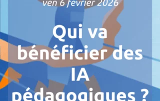 Illustration de l'article : [📣Newsletter] 6/2/2026 Qui va bénéficier des IA pédagogiques ?
