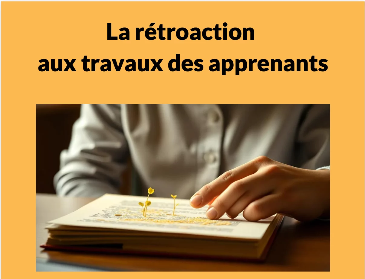 La rétroaction aux travaux des apprenants