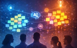 Illustration de l'article : Quand l'IA rencontre l'intelligence collective