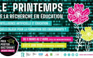 Illustration de l'article : Réseau des INSPE : 12 webinaires sur IA et éducation à partir du 11 mars