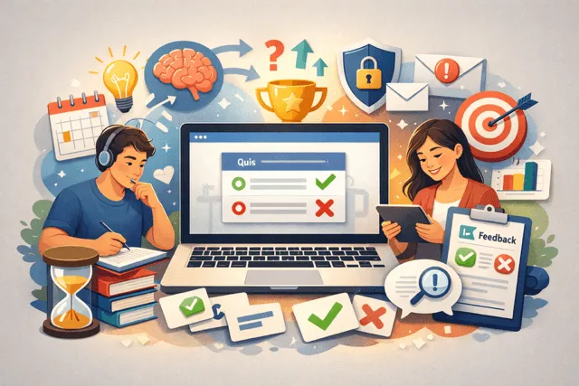 Les quiz en e-learning : un vrai levier d’apprentissage