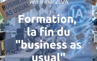 Illustration de l'article : [📣Newsletter] 8/5/2026 Formation, la fin du « business as usual »