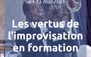 Illustration de l'article : [📣Newsletter] 15/05/2026 Les vertus de l'improvisation en formation