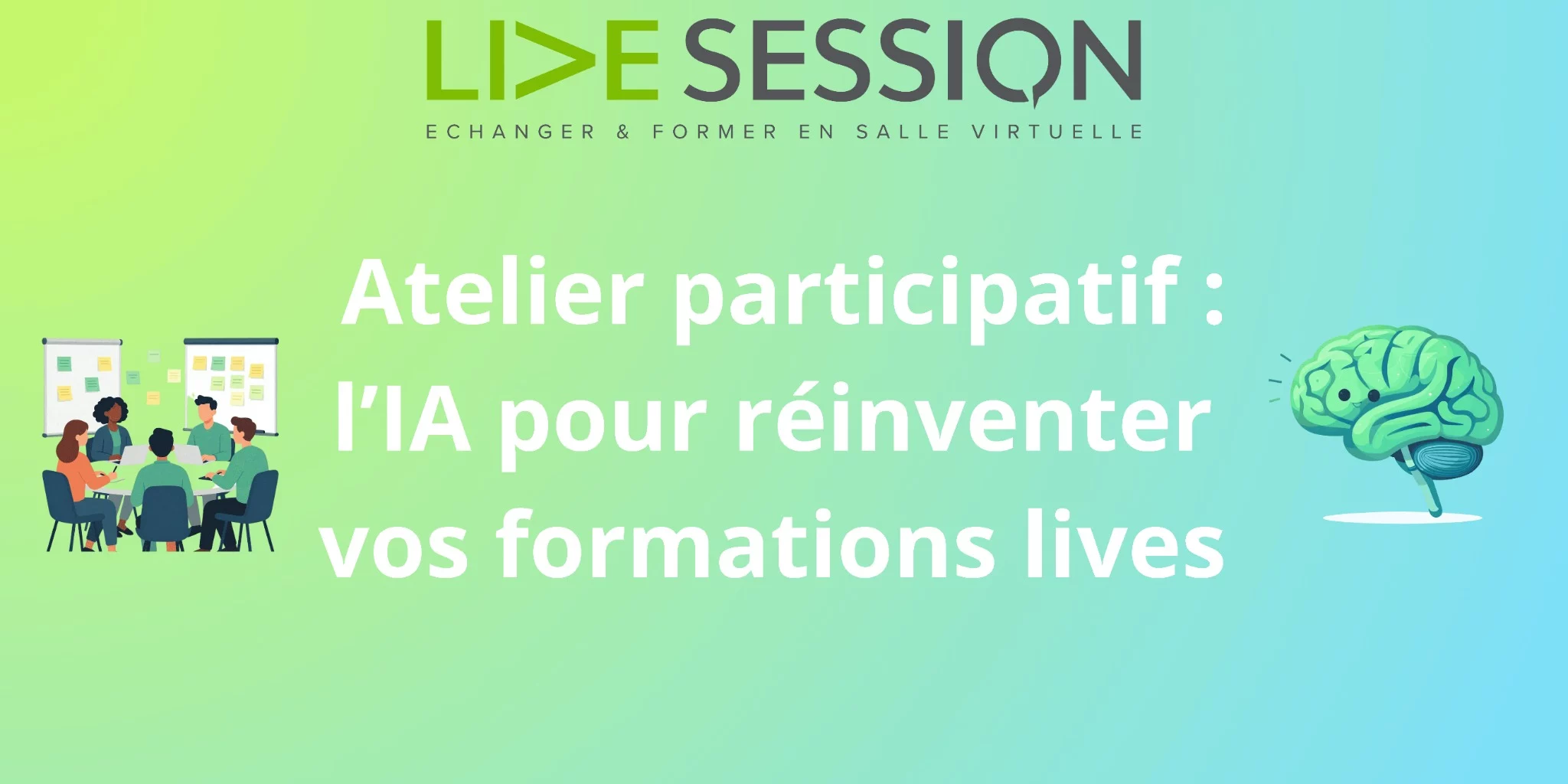 Atelier participatif : comment l&rsquo;intelligence artificielle peut réinventer les formations en direct